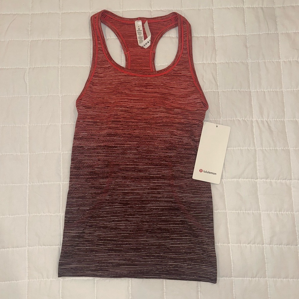NWT Lululemon Swiftly Tech Racerback Size 4